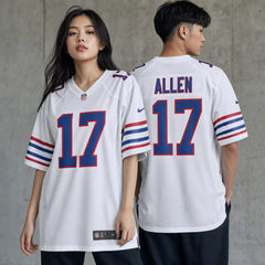 Josh Allen Buffalo Bills Polyester Alternate Game Jersey - 2