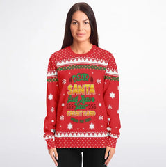 Dear Santa Ugly Christmas Sweater