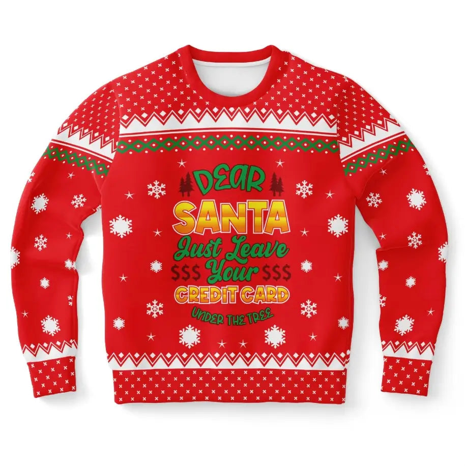 Dear Santa Ugly Christmas Sweater