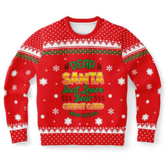 Dear Santa Ugly Christmas Sweater