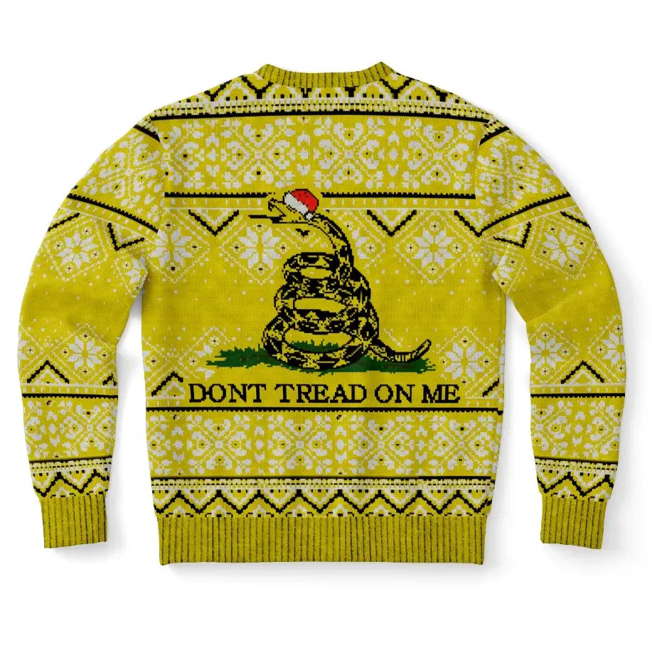 Don't Tread On Me Ugly Christmas Sweater
