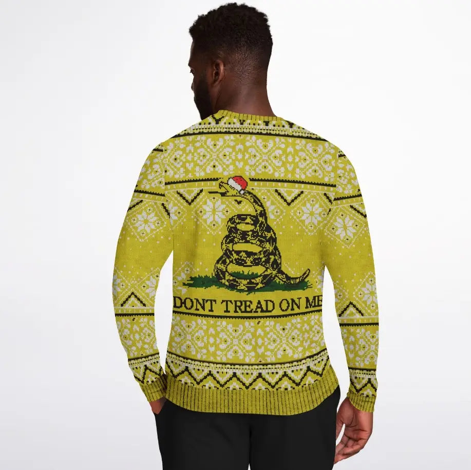 Don't Tread On Me Ugly Christmas Sweater
