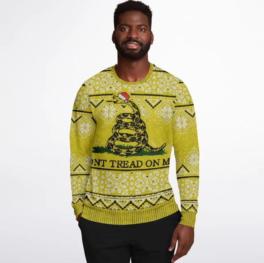 Don't Tread On Me Ugly Christmas Sweater