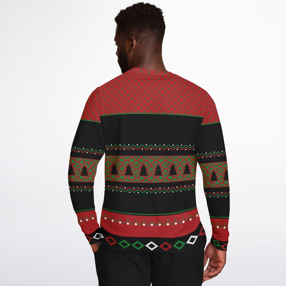 Dreaming Of a White and Red Christmas Sweater – Funny Ugly Holiday Sweatshirt