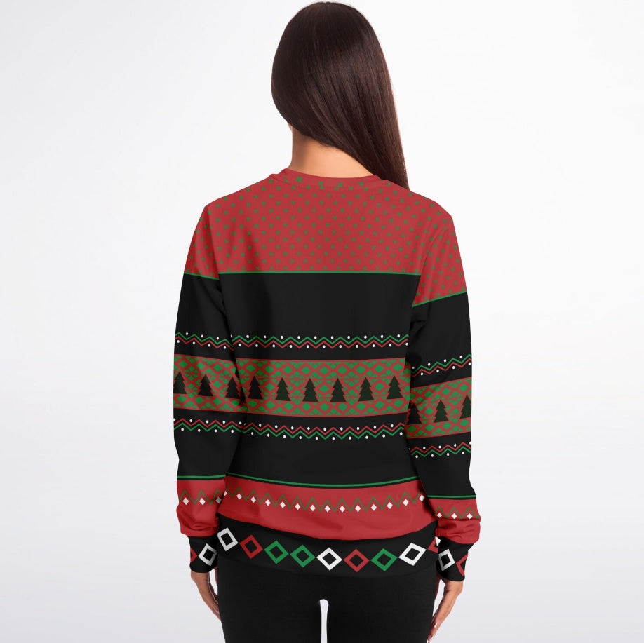 Dreaming Of a White and Red Christmas Sweater – Funny Ugly Holiday Sweatshirt