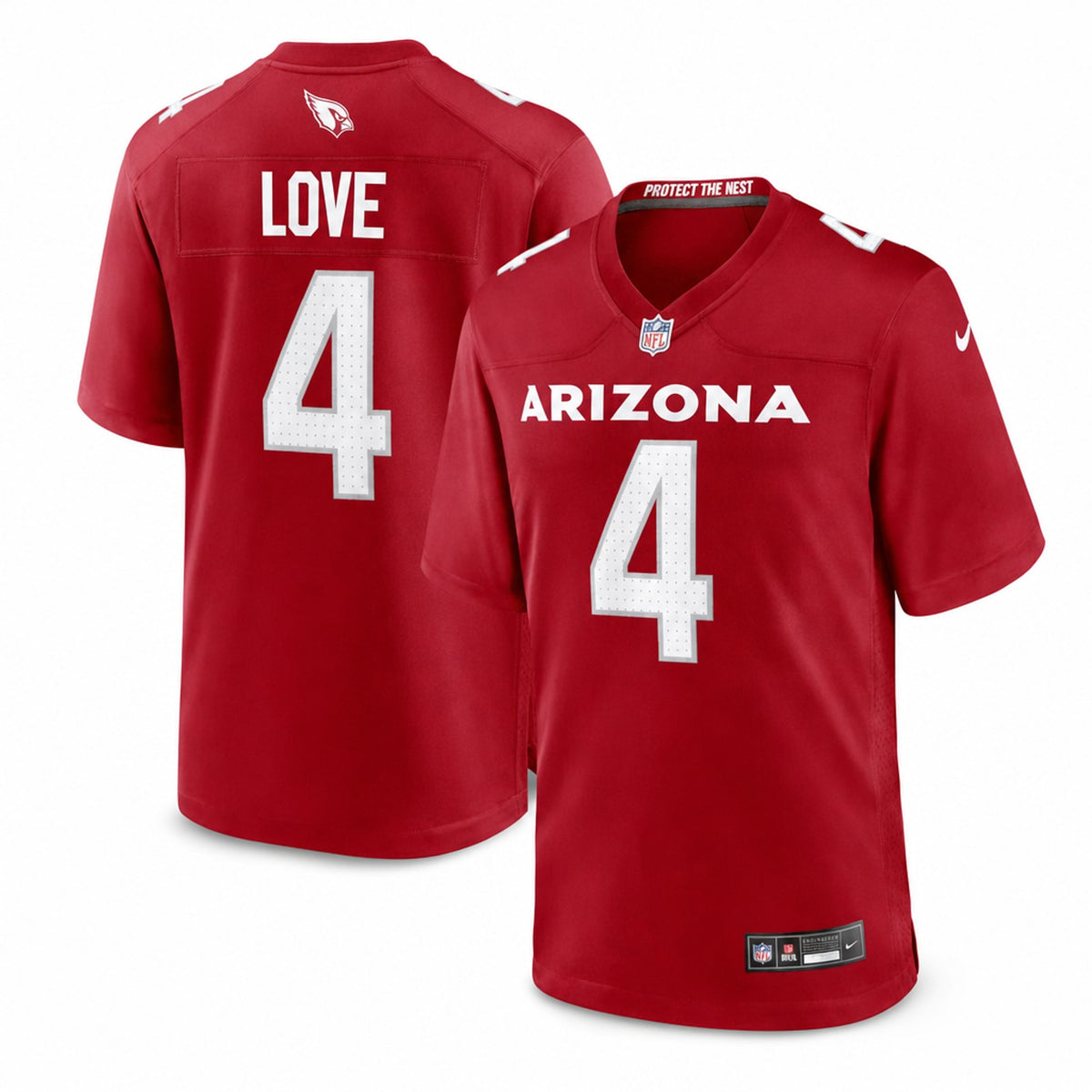 Arizona Cardinals Jeremiyah Love First Round Game Jersey - 1