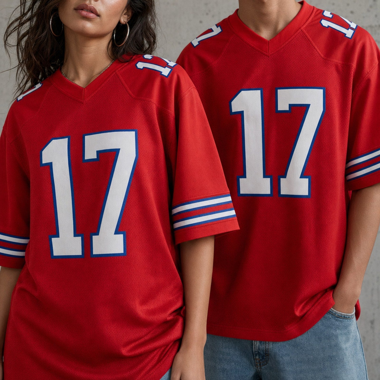Buffalo Bills Josh Allen Red Alternate Game Jersey - 4