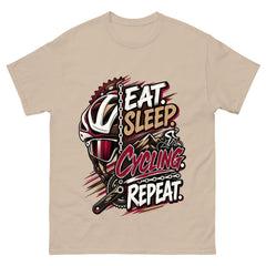 Eat Sleep Cycling Repeat - Cycling Sport Unisex Tee