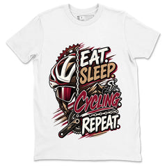 Eat Sleep Cycling Repeat - Cycling Sport Unisex Tee