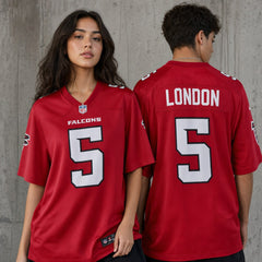 Atlanta Falcons Drake London Red Game Jersey - 2