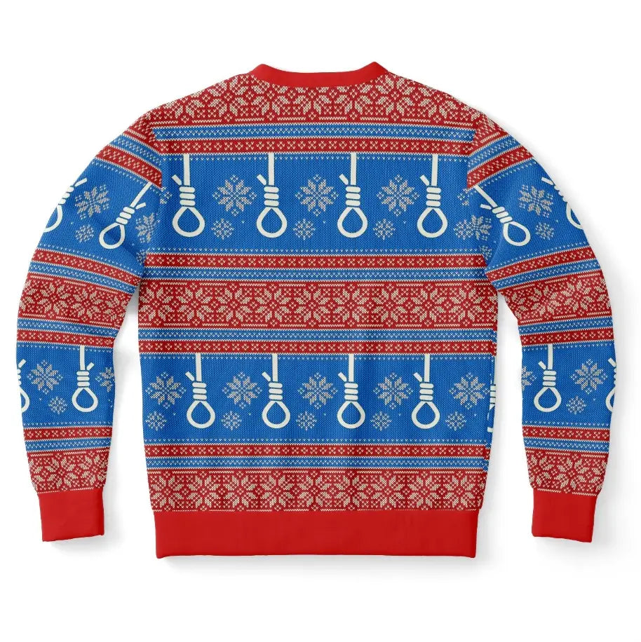 Epstein Didn't Kill Himself Ugly Christmas Sweater