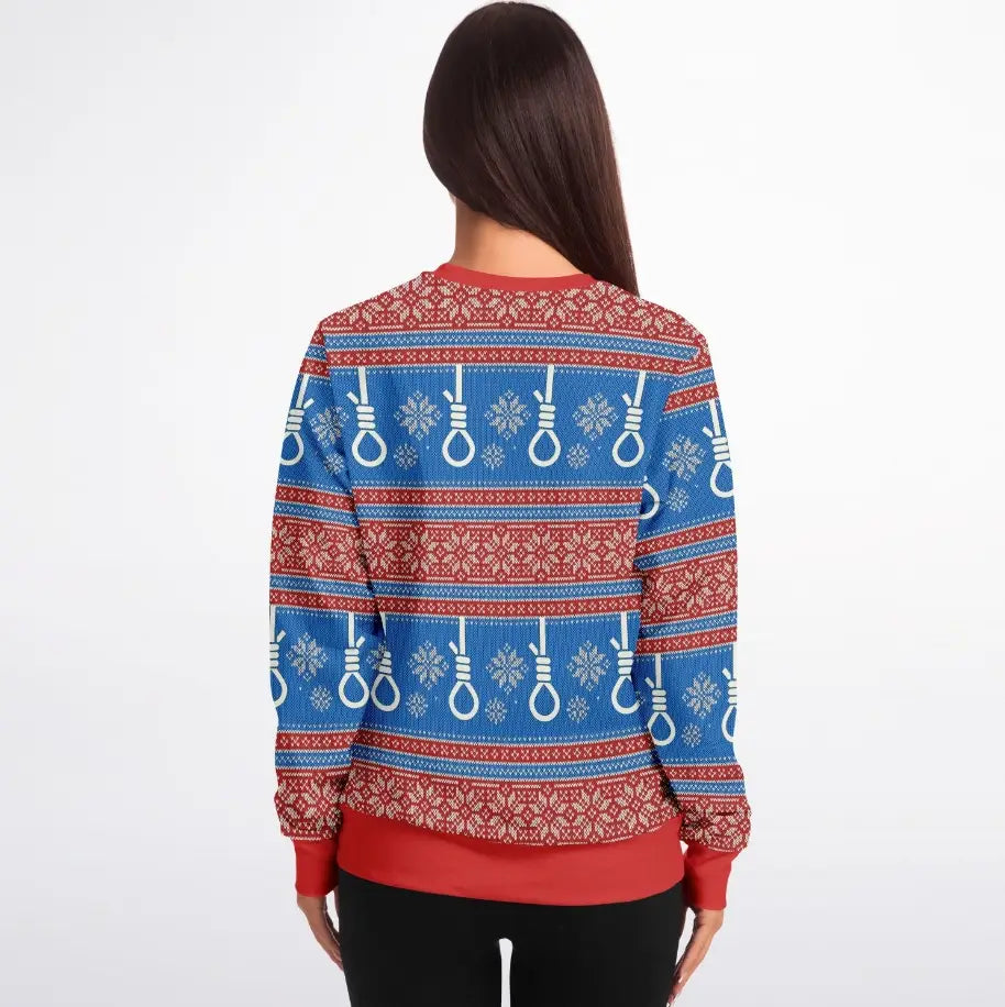 Epstein Didn't Kill Himself Ugly Christmas Sweater