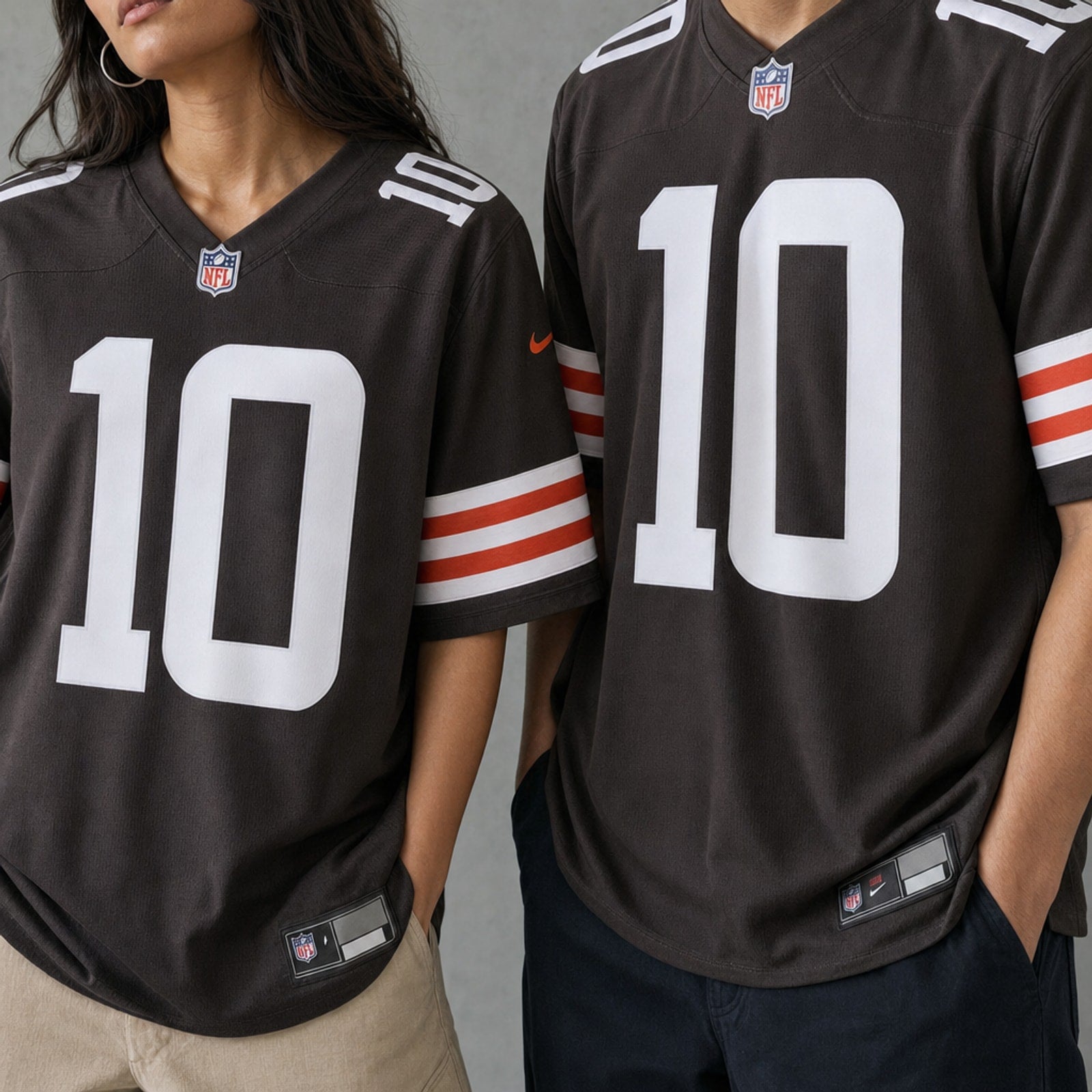 Cleveland Browns Quinshon Judkins Game Jersey Loose Fit - 4
