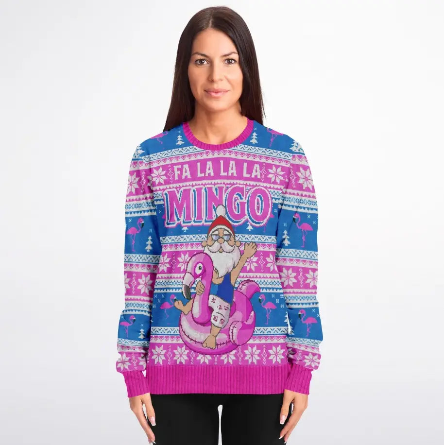 Fa La La La Mingo Ugly Christmas Sweater