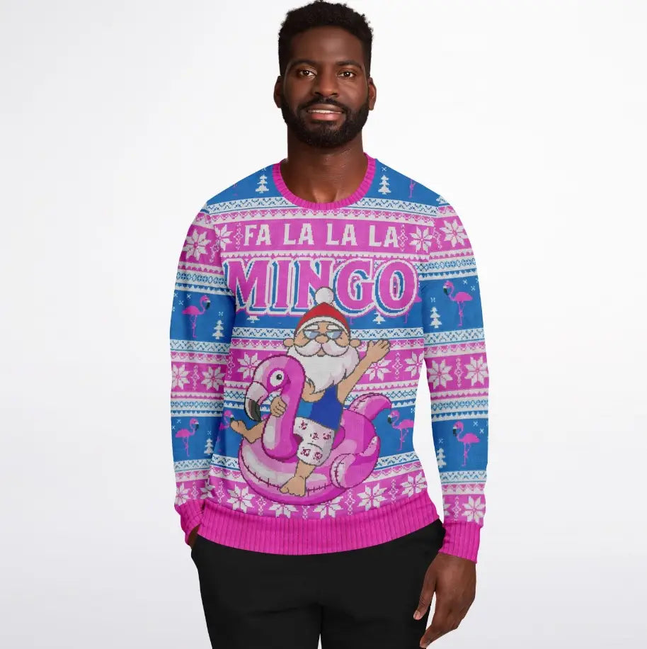 Fa La La La Mingo Ugly Christmas Sweater