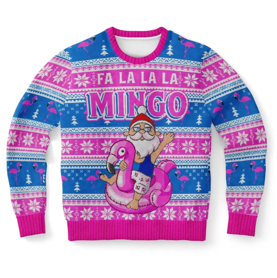 Fa La La La Mingo Ugly Christmas Sweater