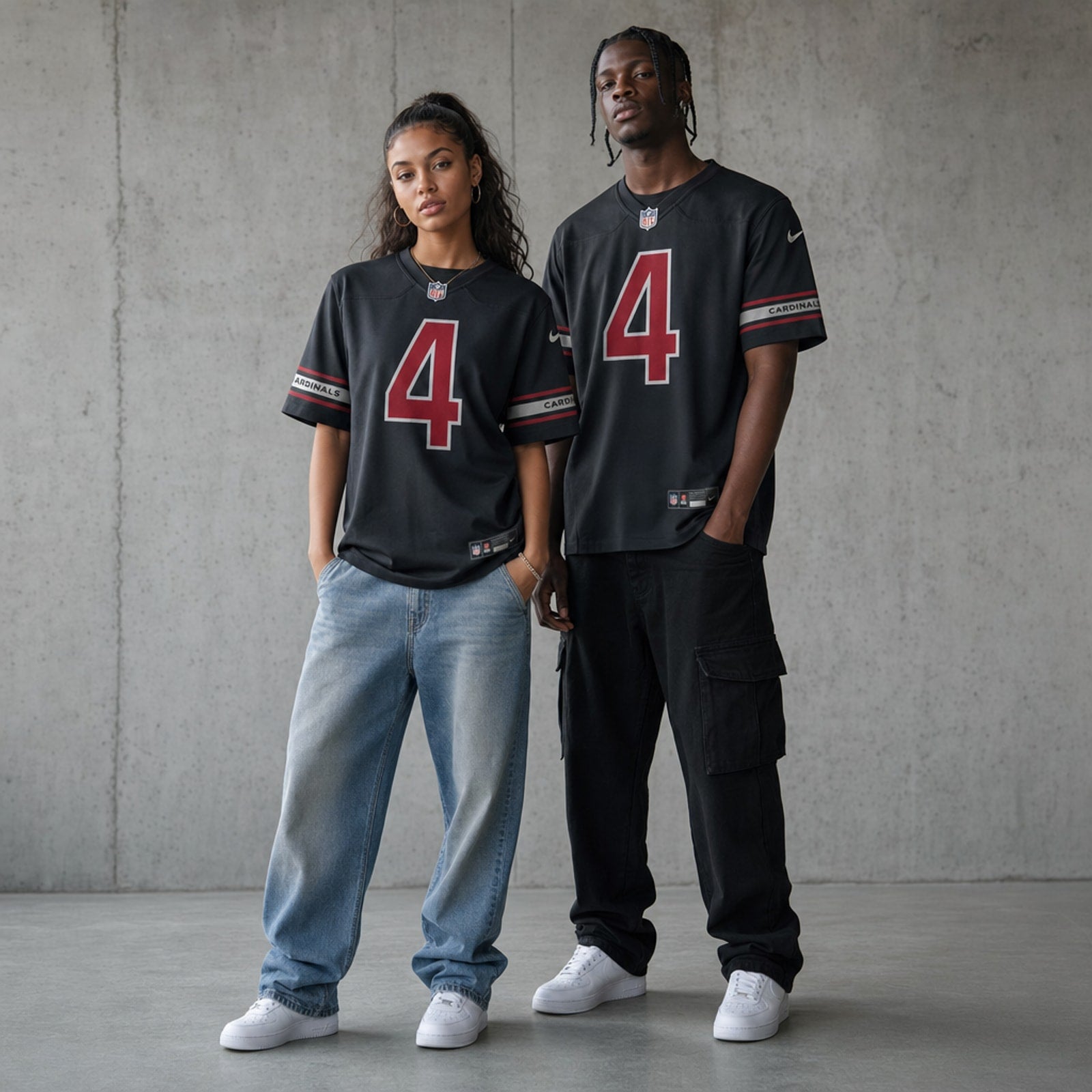 Arizona Cardinals Jeremiyah Love Black Alternate Game Jersey - 3
