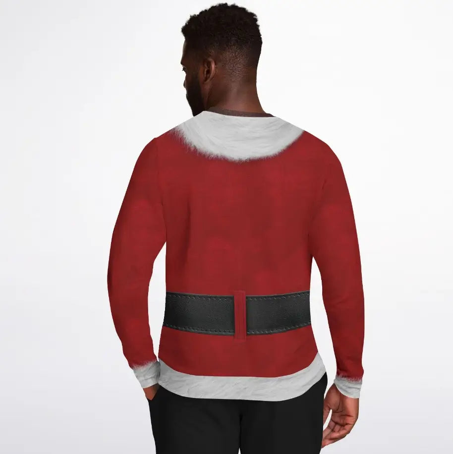 Fit Santa - African American Christmas Sweater