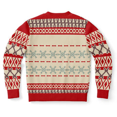 Fleece Navidad Christmas Sweater – Funny Ugly Holiday Sweatshirt