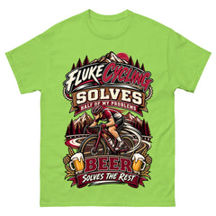 Fluke Cycling & Beer - Cycling Sport Unisex Tee