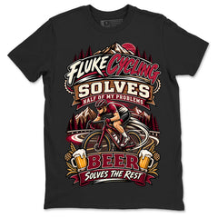 Fluke Cycling & Beer - Cycling Sport Unisex Tee