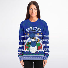 Freeze Christmas Sweater – Funny Ugly Holiday Sweatshirt