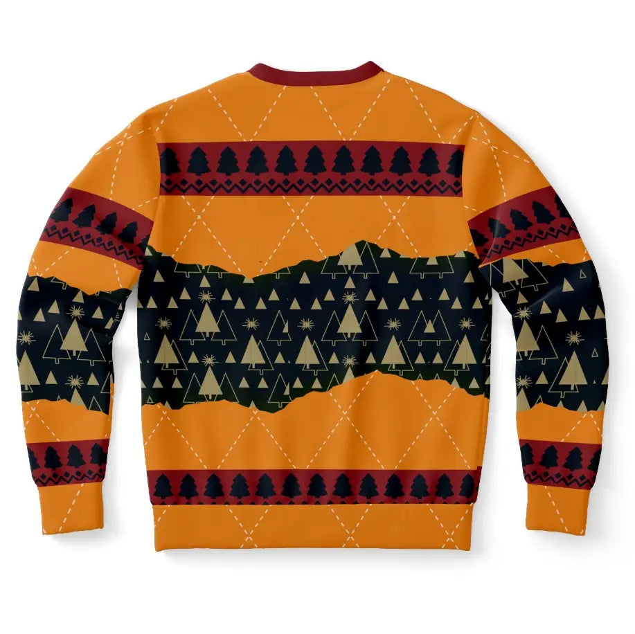 'Full Moon This Christmas' Funny Holiday Christmas Sweater