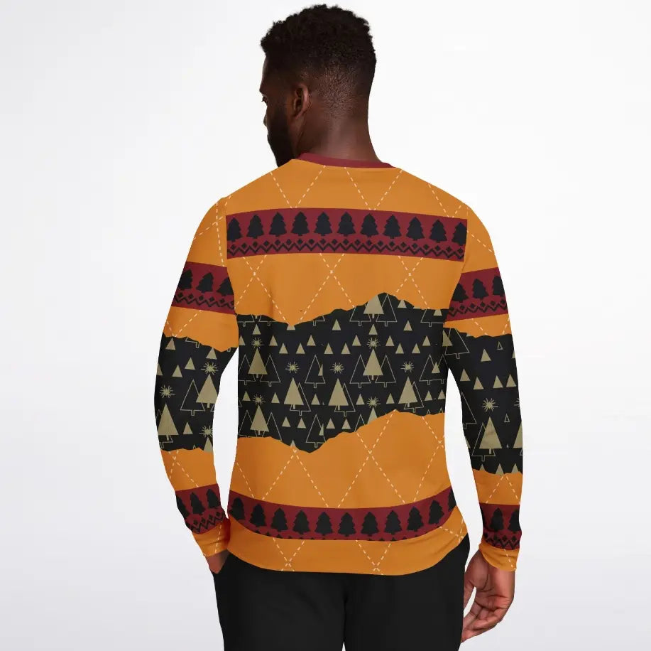 'Full Moon This Christmas' Funny Holiday Christmas Sweater