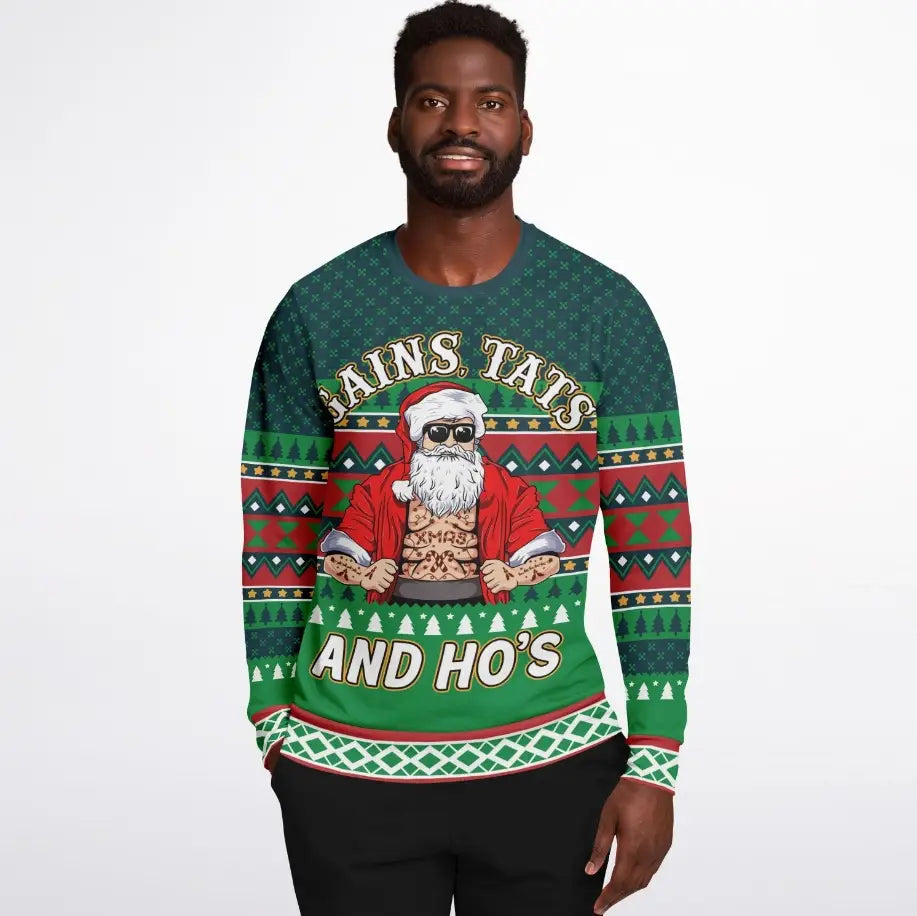 Gains Tats & Ho's Ugly Christmas Sweater