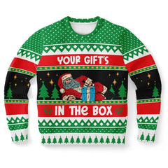 Gift In The Box Ugly Christmas Sweater