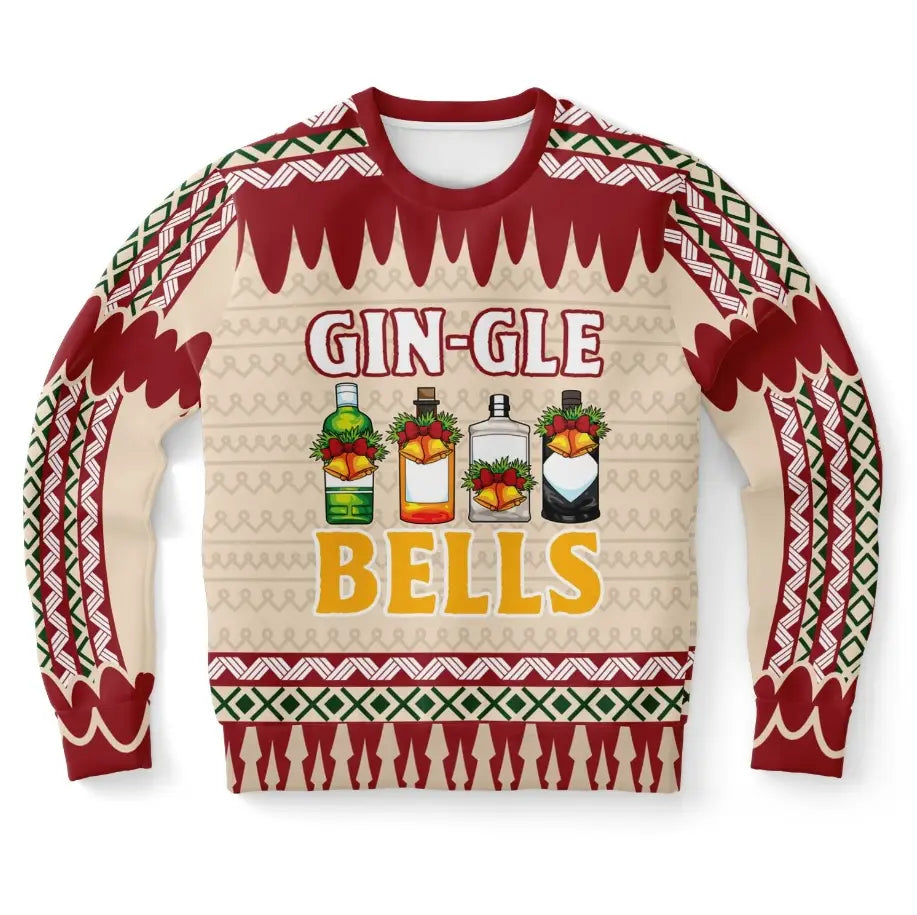 Gin-gle Bells Christmas Sweater