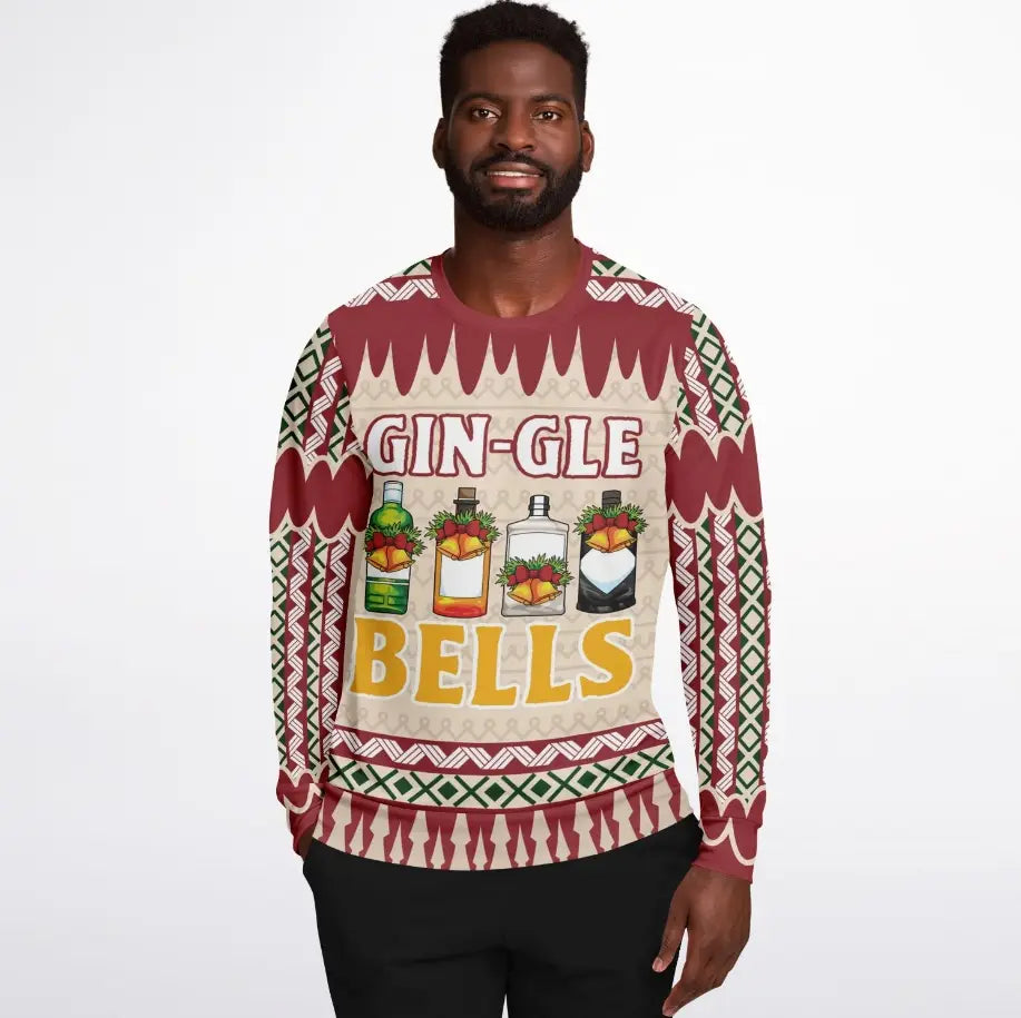 Gin-gle Bells Christmas Sweater