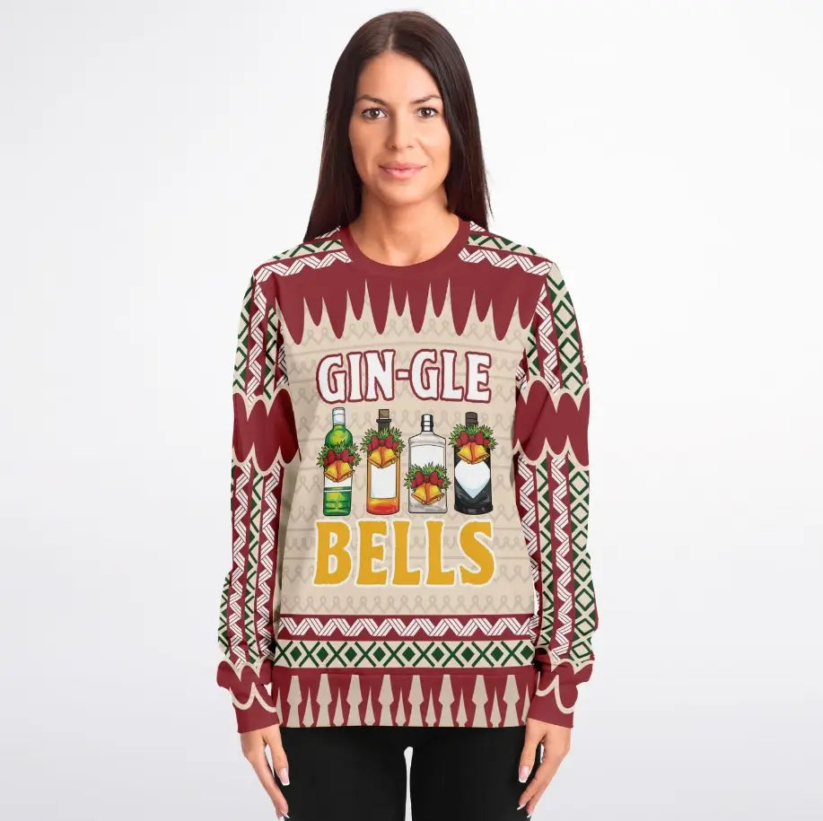 Gin-gle Bells Christmas Sweater