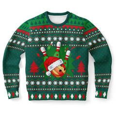 Happy Bowling Ugly Christmas Sweater