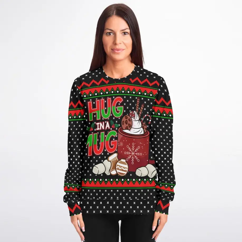 Hug in a Mug Ugly Christmas Sweater