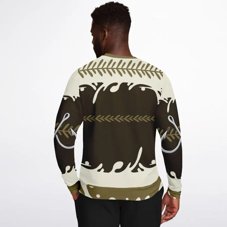 I’d Much Rather Be Fishing Christmas Sweater