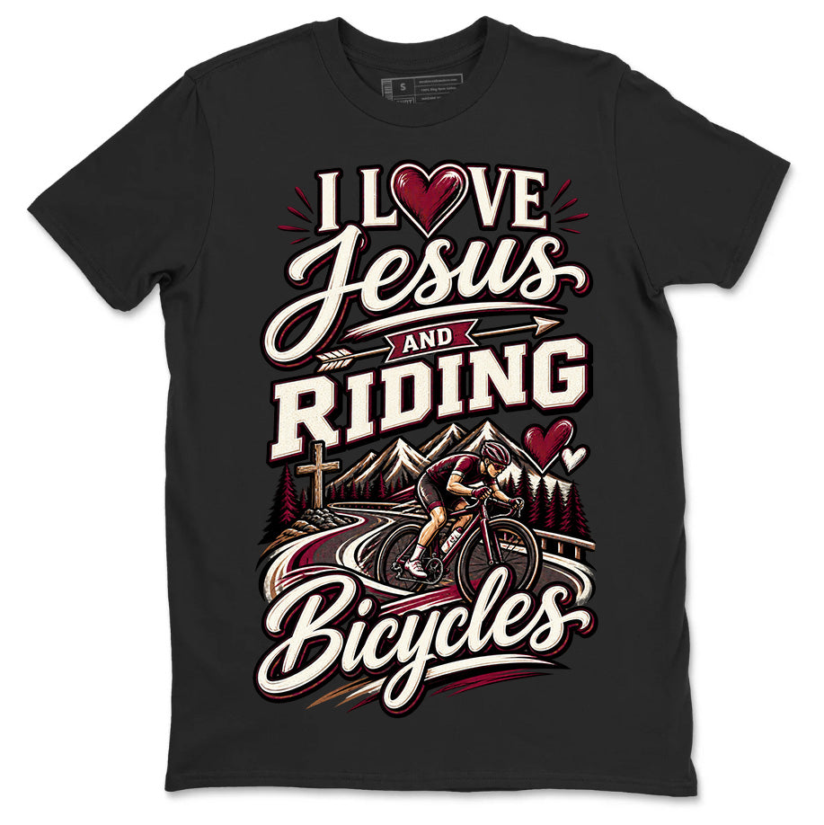 I Love Jesus & Riding Bicycles - Cycling Sport Unisex Tee