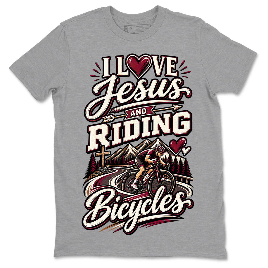 I Love Jesus & Riding Bicycles - Cycling Sport Unisex Tee