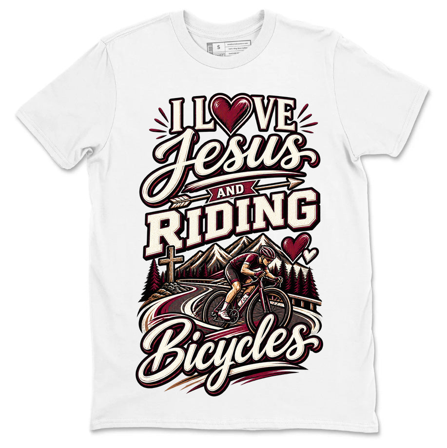 I Love Jesus & Riding Bicycles - Cycling Sport Unisex Tee