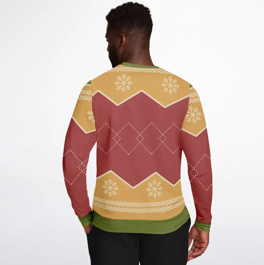 I Run on Coffee and Christmas Cheer Ugly Christmas Sweater