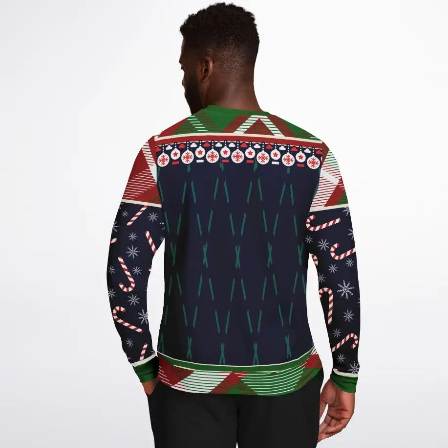 I'd Unwrap You Christmas Sweater – Funny Ugly Holiday Sweatshirt