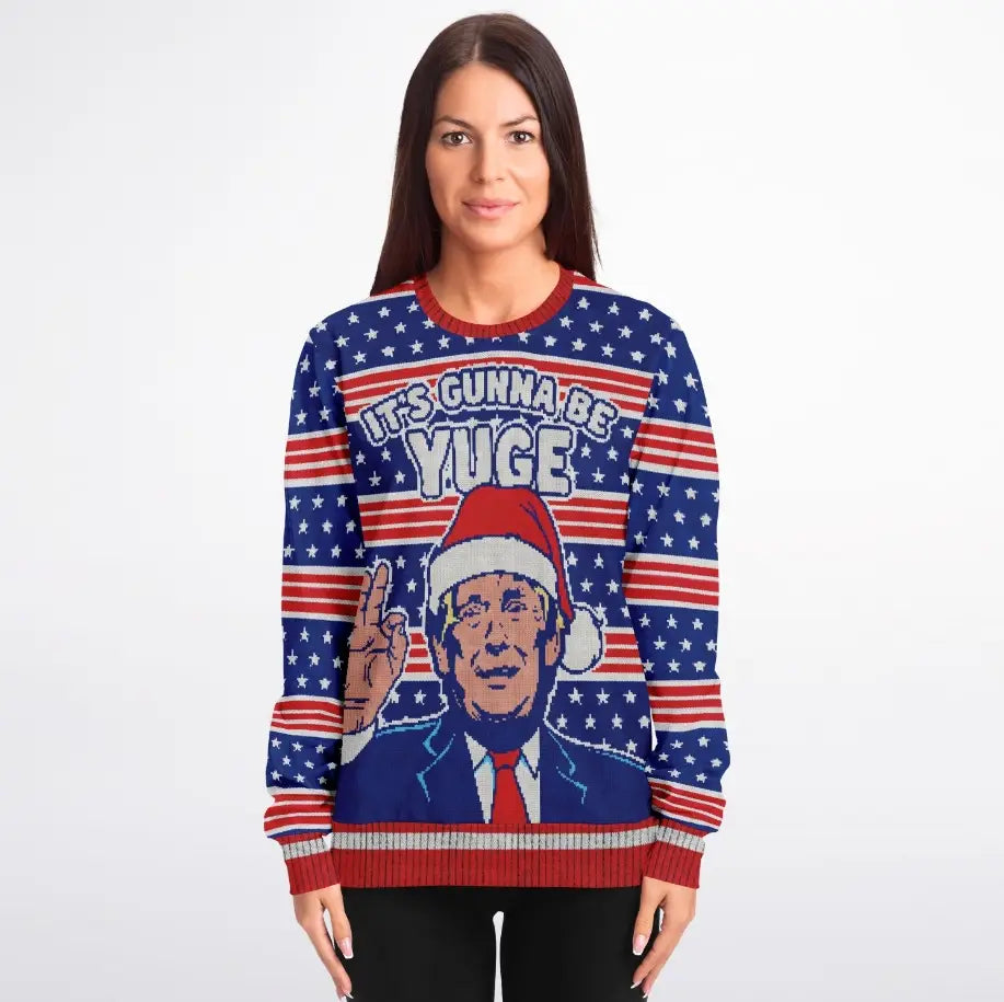 It's Gunna Be Yuge Christmas Sweater – Funny Ugly Holiday Sweatshirt