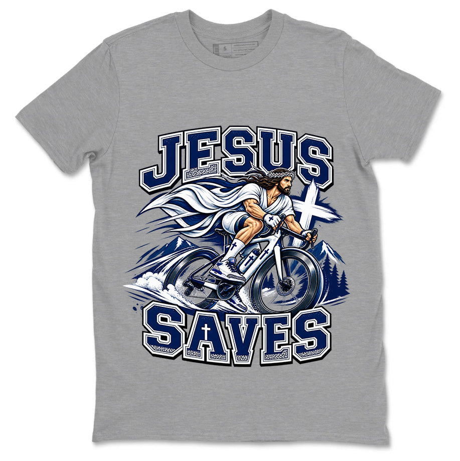 Jesus Save Cycling Unisex T-shirt