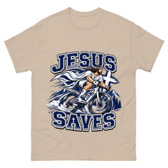 Jesus Save Cycling Unisex T-shirt