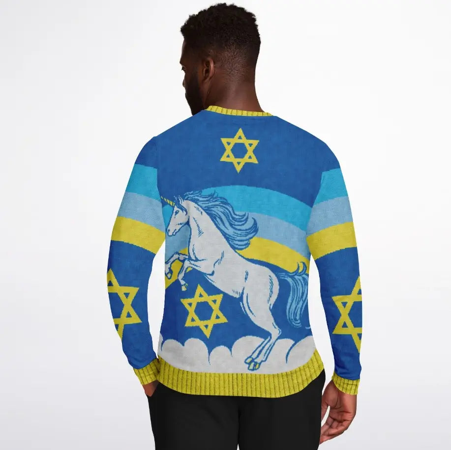 Jewnicorn Ugly Christmas Sweater