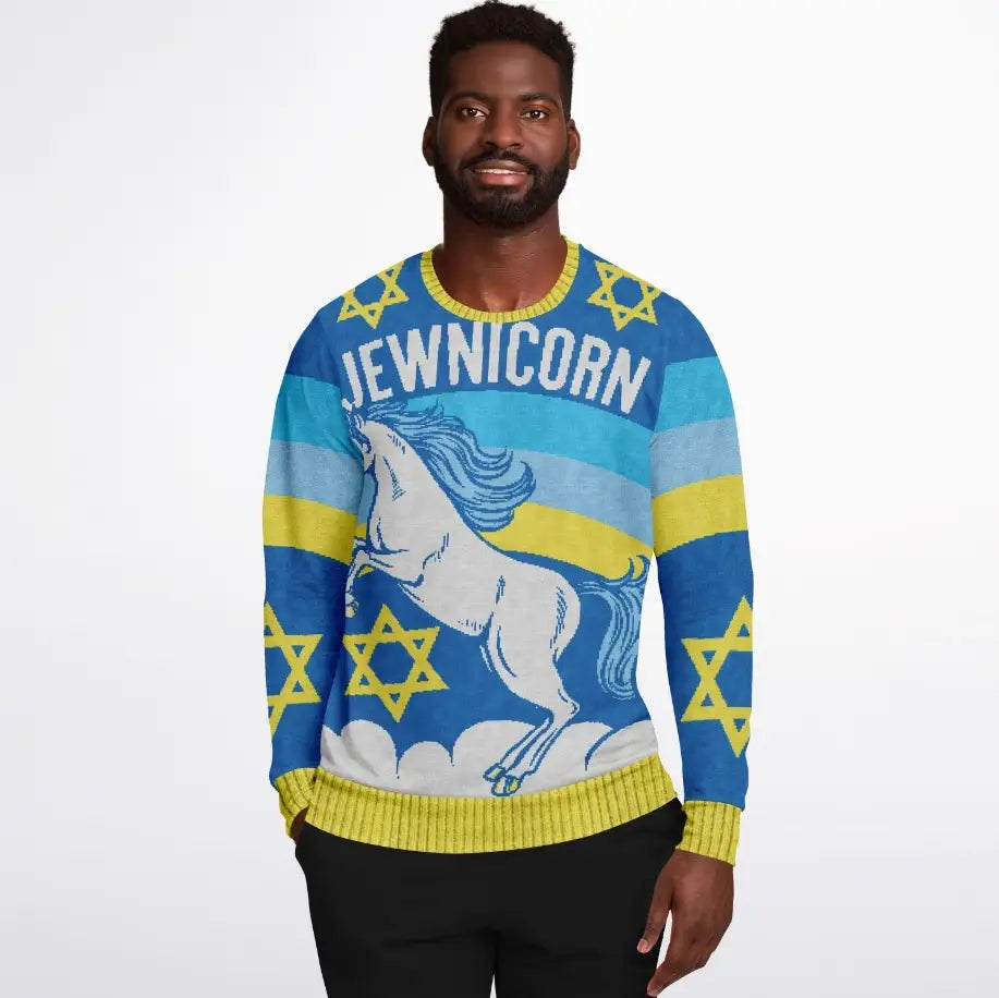 Jewnicorn Ugly Christmas Sweater