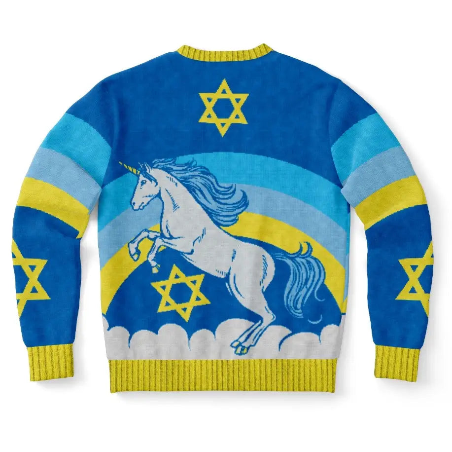 Jewnicorn Ugly Christmas Sweater