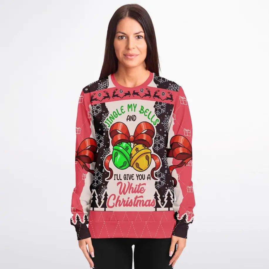 'Jingle My Bells' Funny Christmas Sweater