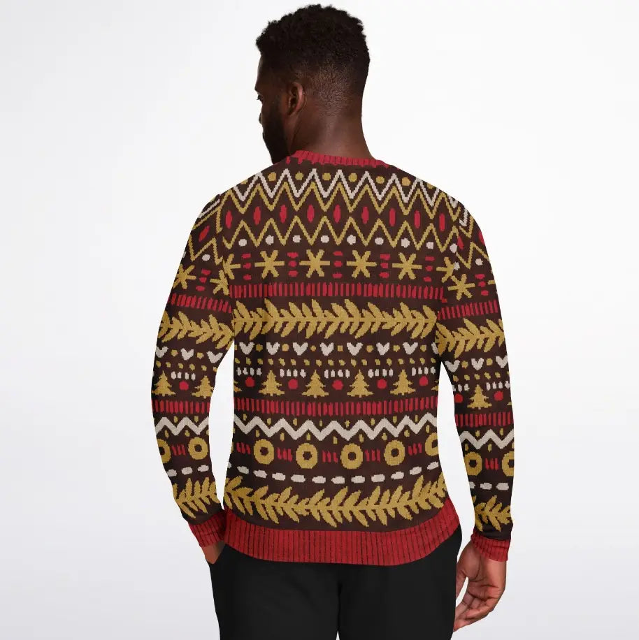 JRudolph the Red Nosed Gaindeer Ugly Christmas Sweater