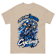 Just A Boy Who Loves Cycling - Cycling Sport Unisex Tee